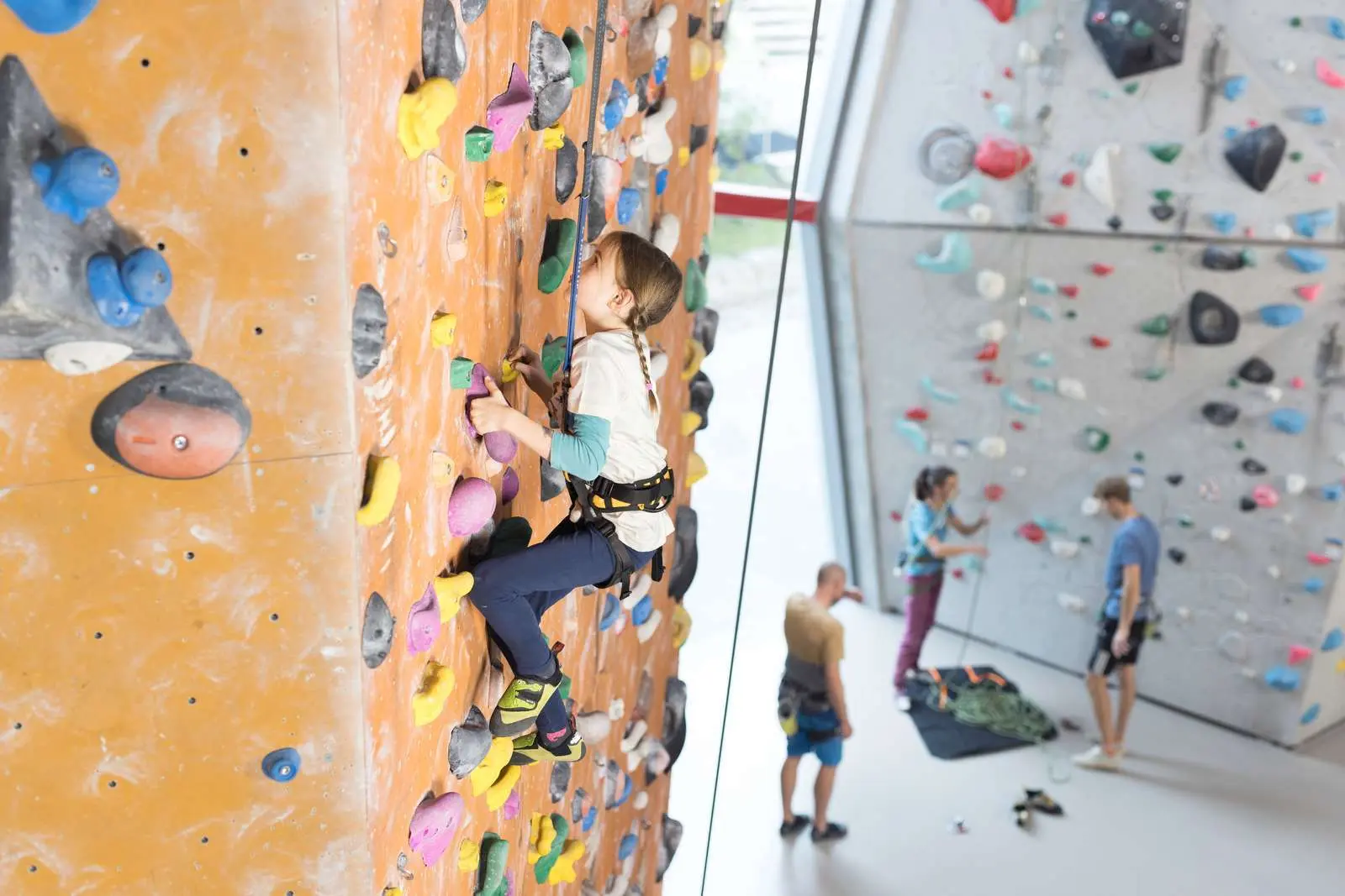 Familienklettern | © DAV/Jens Klatt