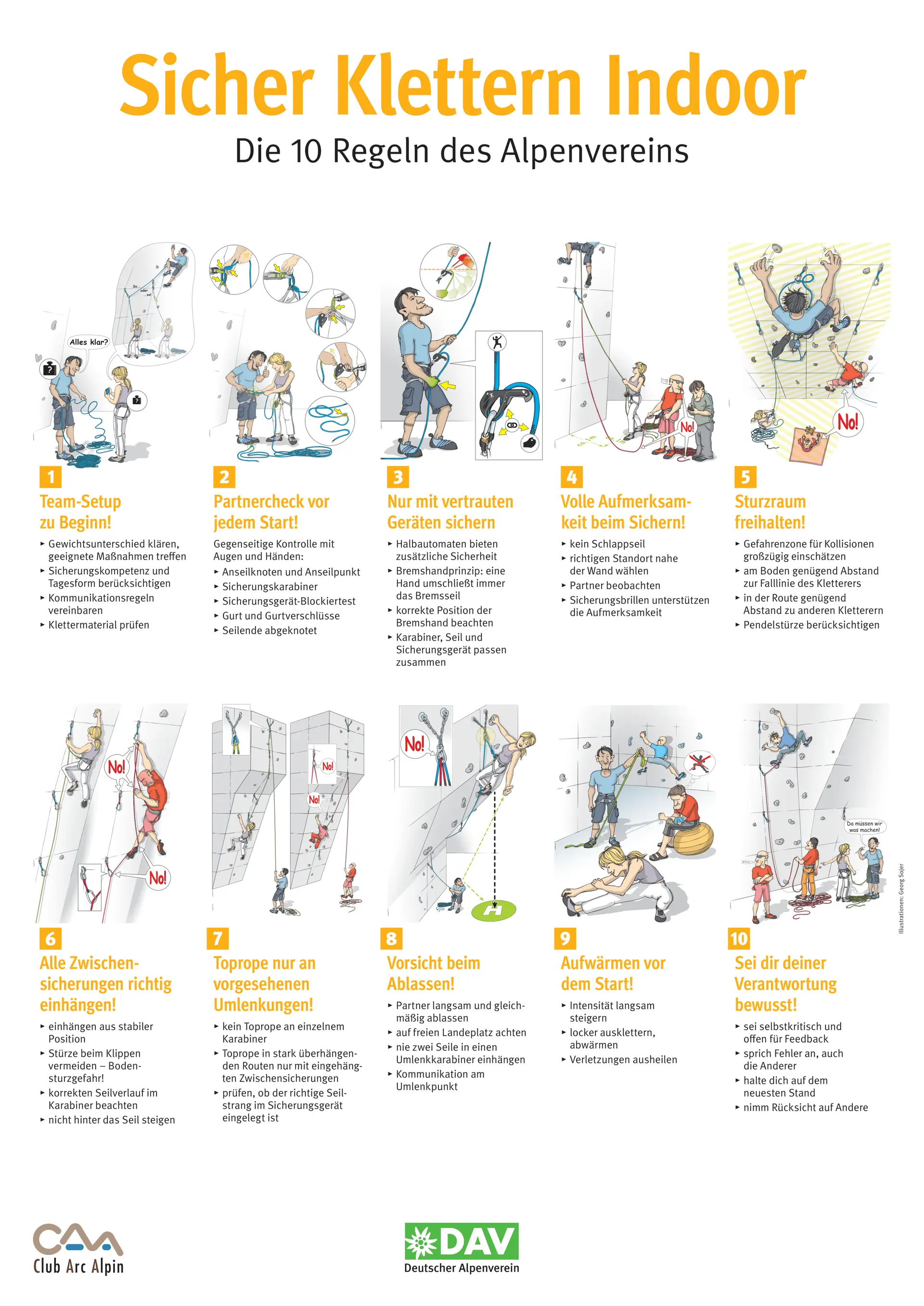 Kletterregeln | © DAV